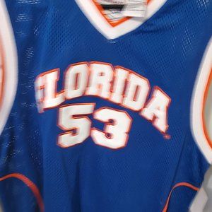 Florida Gators Basketball 53 Jersey VINTAGE NEW w TAGS RARE HTF Large